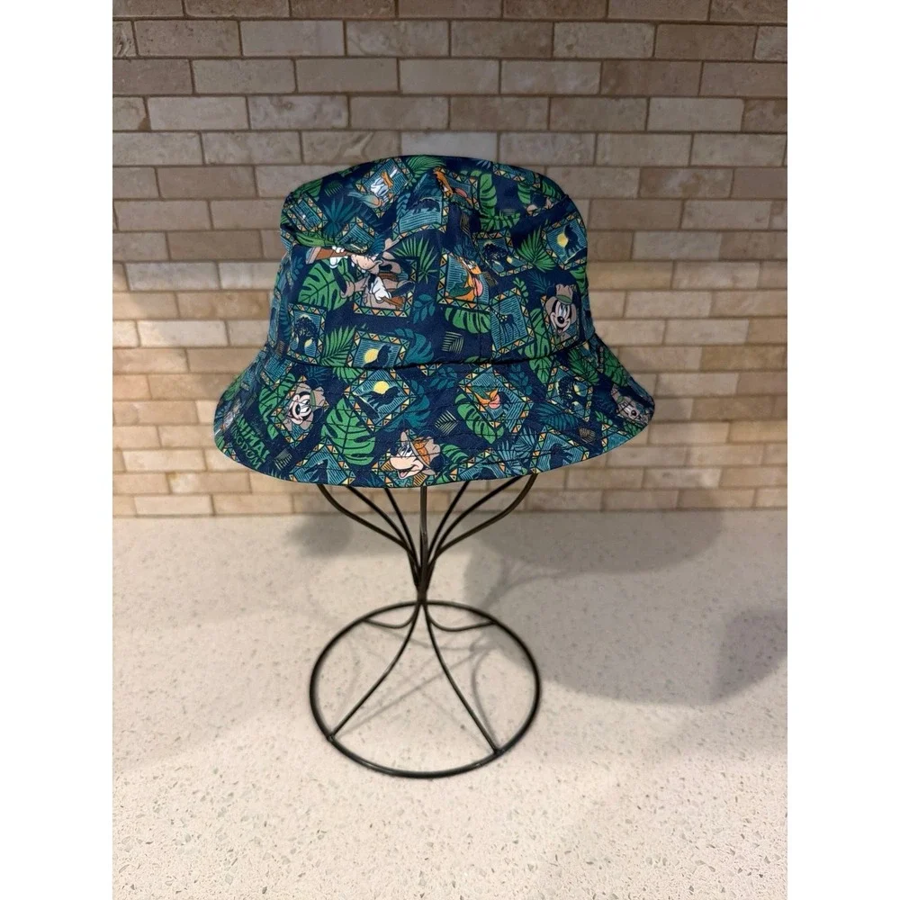 Disney Animal Kingdom Youth Bucket Hat Safari Mickey Mouse Donald Duck‎